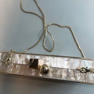 Fashion Women Ice Crush Acrylic Evening Bag Luxury Clutch Purse Elegant Transparent Handbags